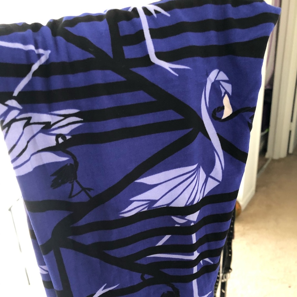 Lularoe purple flamingo TC leggings new